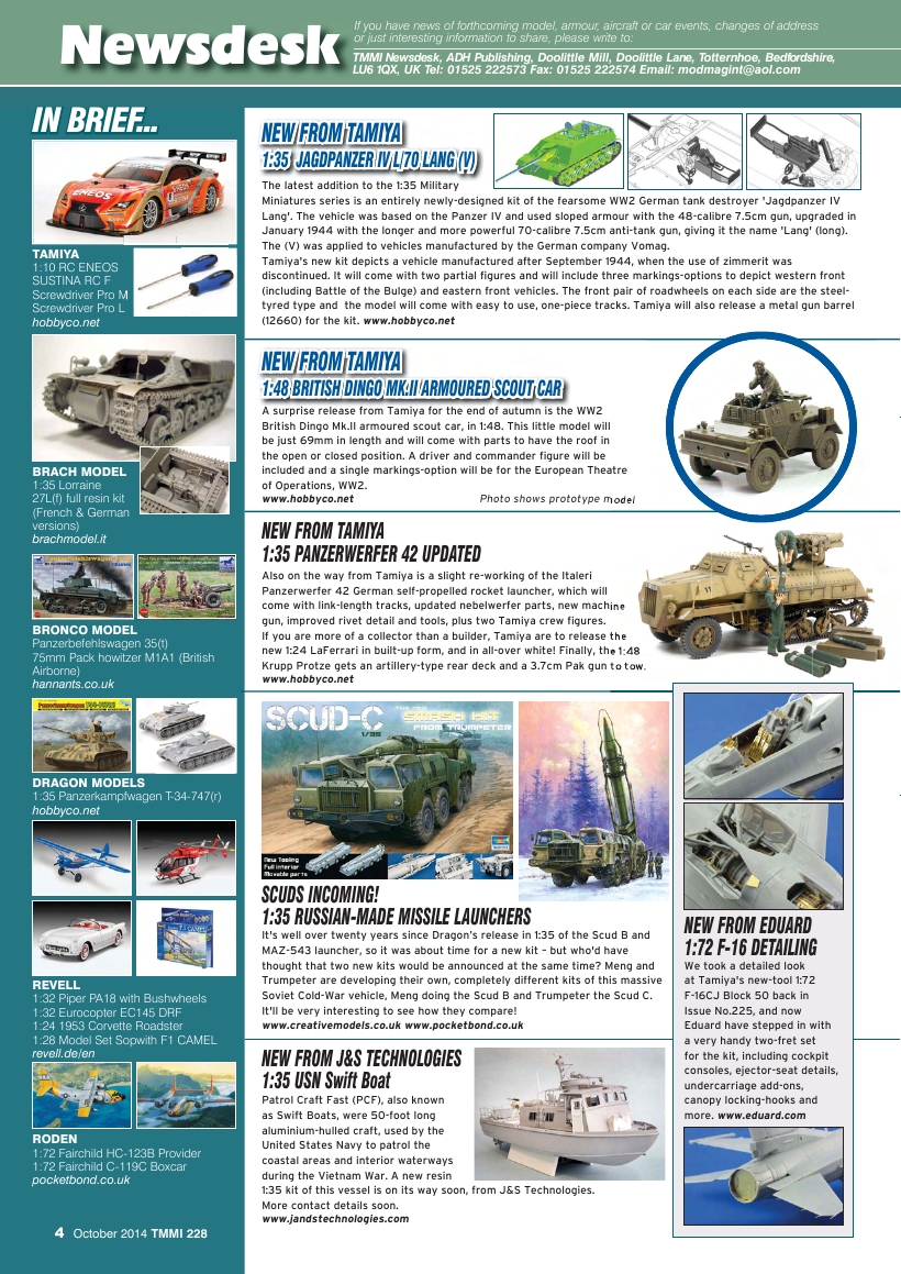 Tamiya Model Magazine 228 (2014-10)